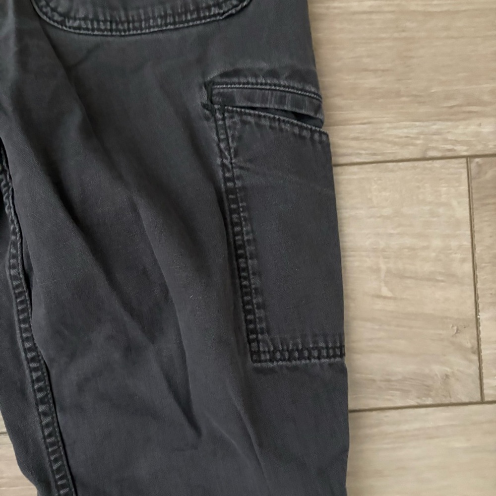 Carhartt Faded Gray Relaxed Fit Carpenter Gray 6 Pockets Sz 24x34 - Picture 6 of 8